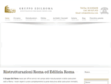 Tablet Screenshot of edilroma.com